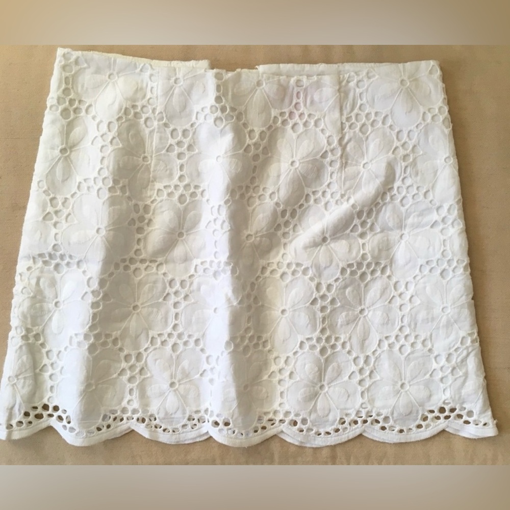 Lily Pulitzer White Mini Skirt
